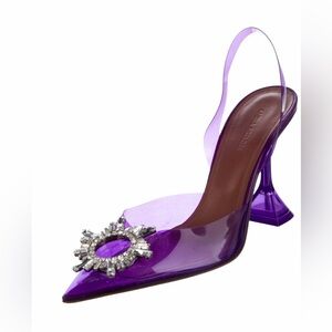 Amina muaddi shoes size 39